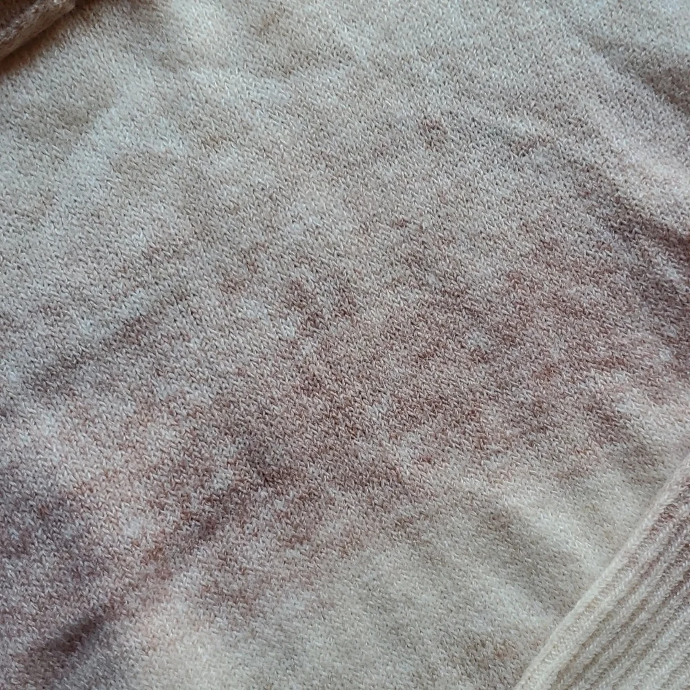 American Eagle Brown/Tan/Pink Ombre Striped Super Soft Cowl Neck Sweater S NWT - Picture 7 of 8